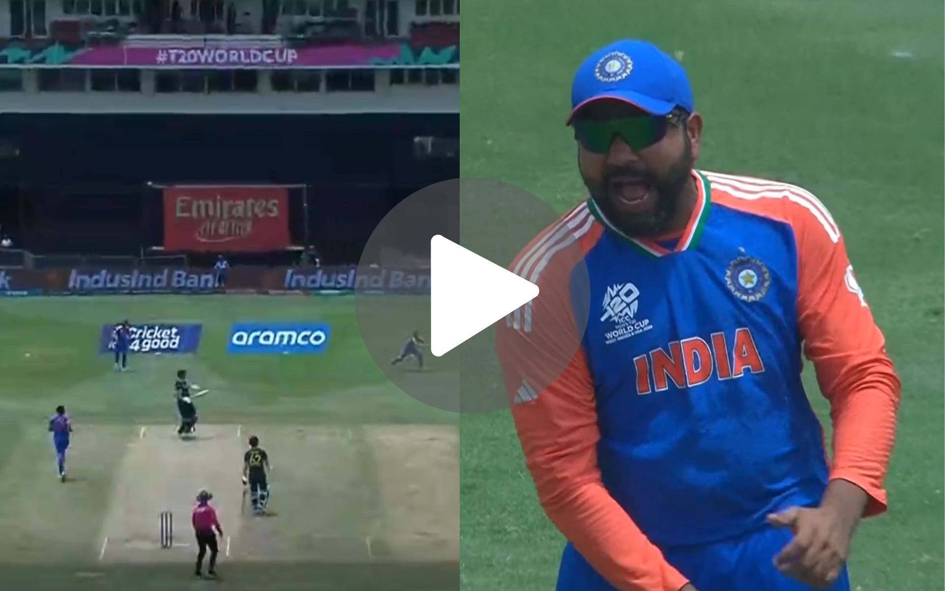 [Watch] Rohit Sharma 'Blatantly Abuses' Rishabh Pant After His Tumble Saves Marsh